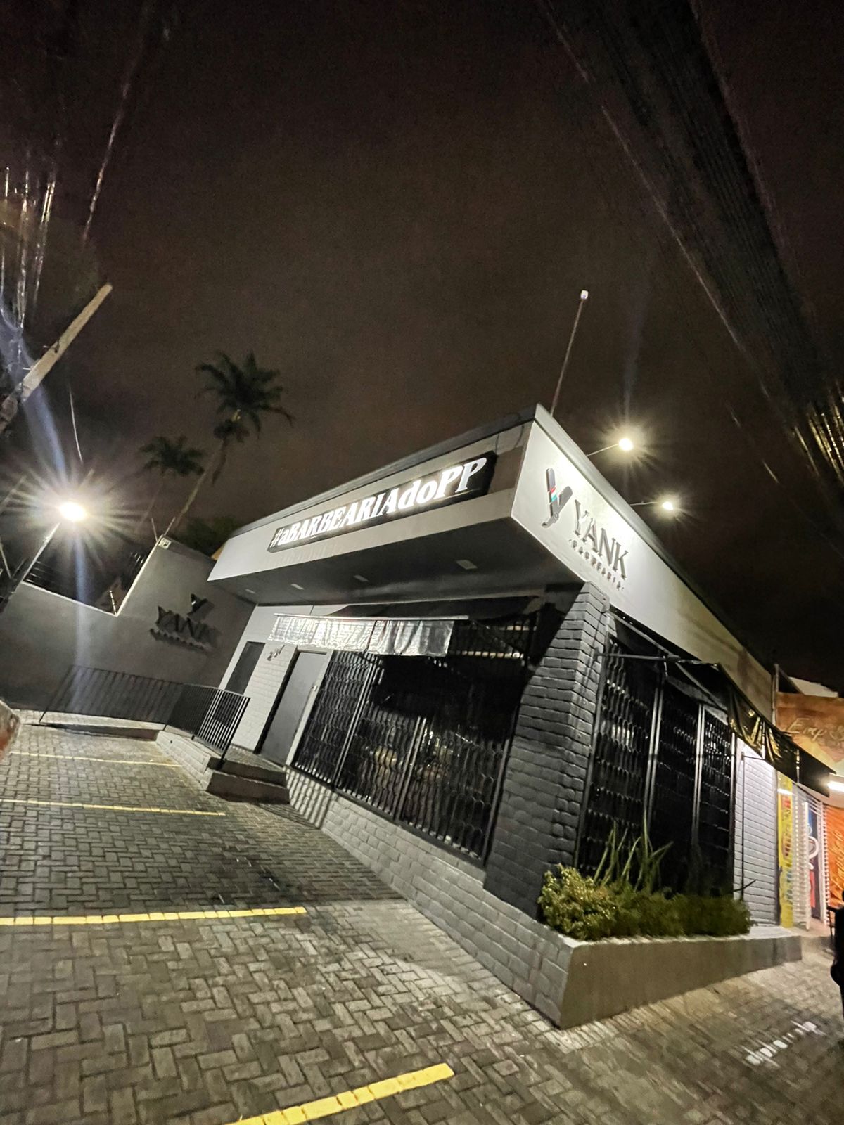Foto da nova estrutura da Yank Barbearia